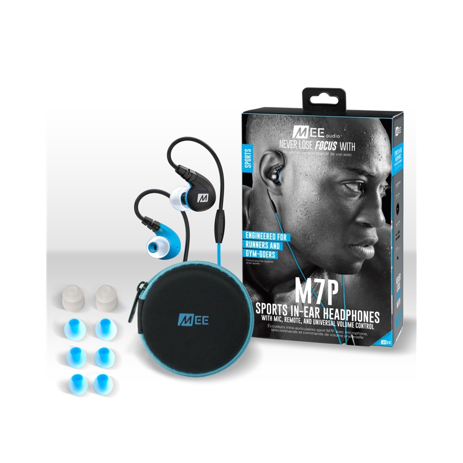 MEE audio M7P カナル型イヤホン インイヤー レッド M7P-RD